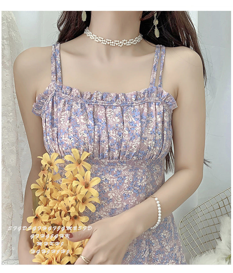 Elegant chiffonbluse med voluminøse detaljer