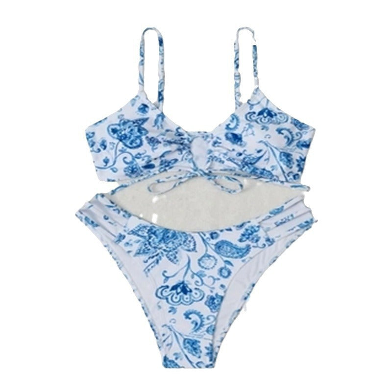 Blomstrande Bikini-Set för Stiliga Stunder