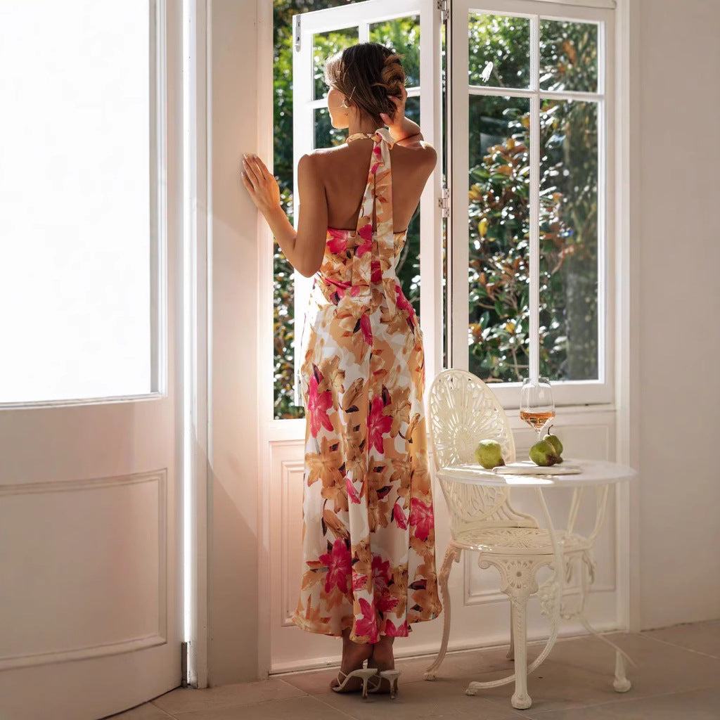 Floralt Chic | Klänning för Sommarens Festligheter