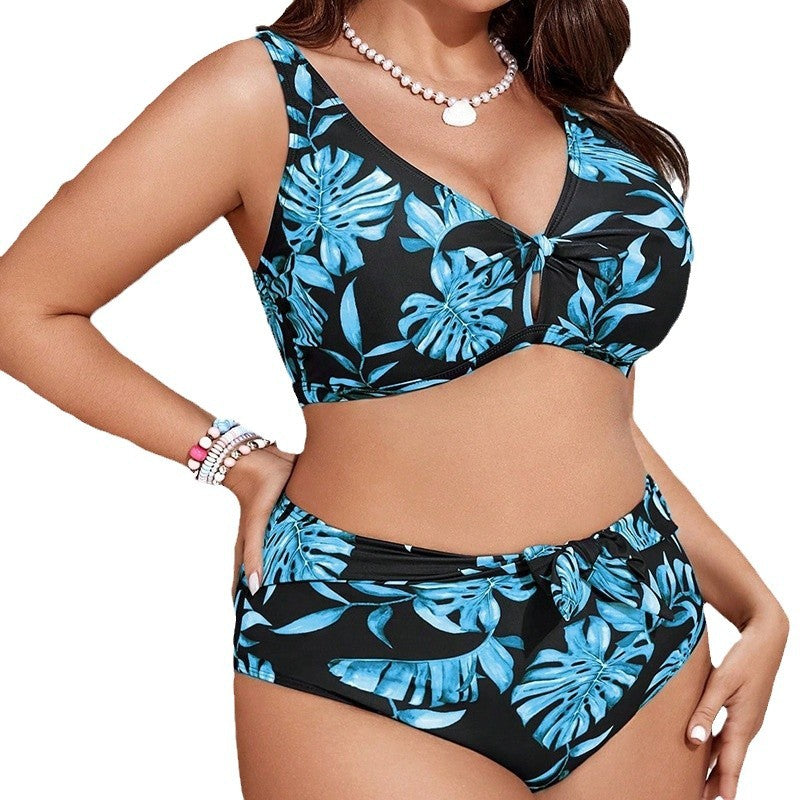 Sofistikerat Bikini-Set med Trendigt Knyt-Detalj