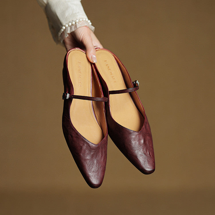 Soleil | Eleganta Slip-On Mules för Sommarglans