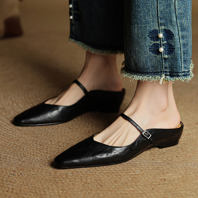 Soleil | Eleganta Slip-On Mules för Sommarglans