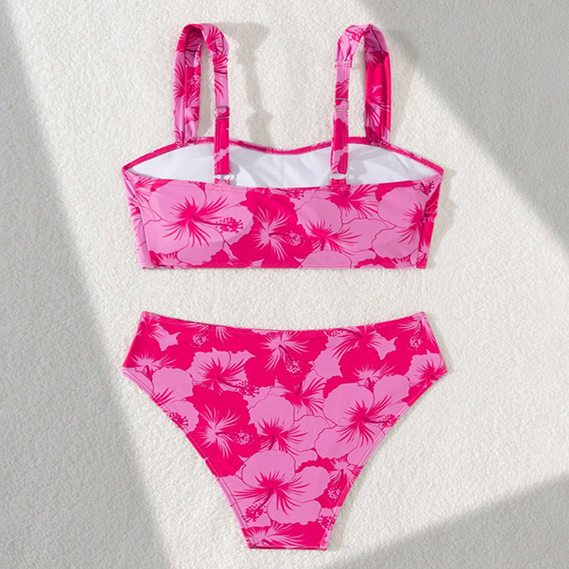 Blomstrande Bikini-Set för en Strålande Sommar