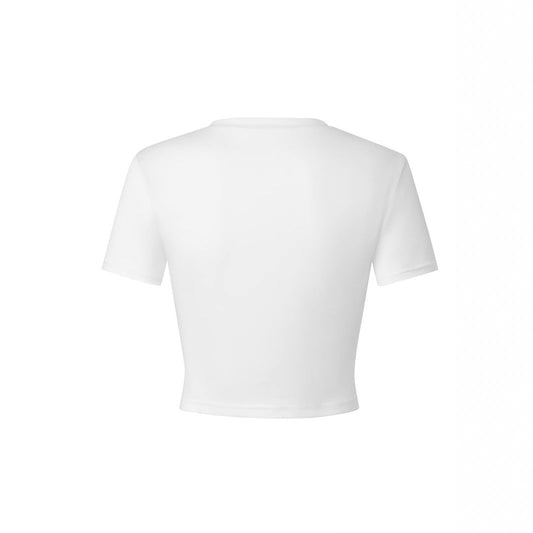 Stilrent ärmlöst T-shirt med inspirerande budskap och lekfull design