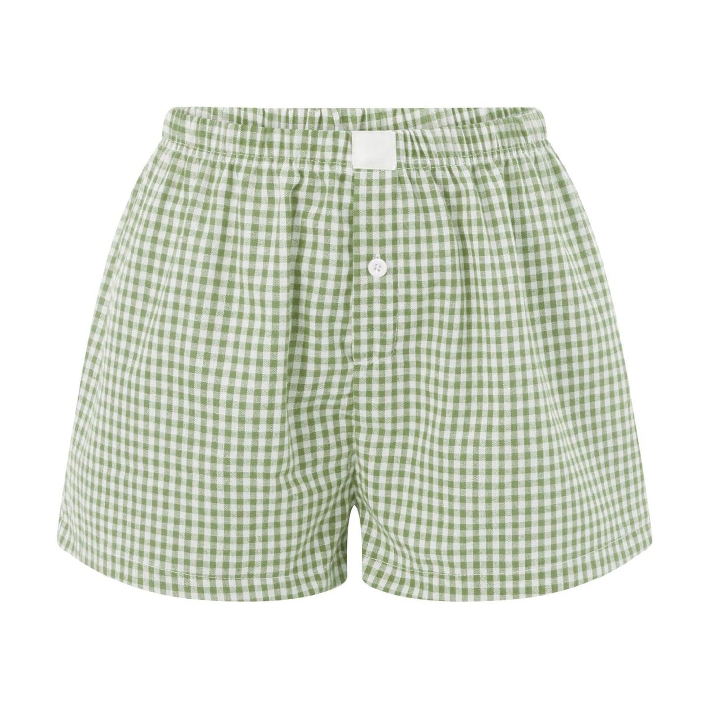 Stilfulla Boxershorts för Kvinnor med Rutigt Mönster