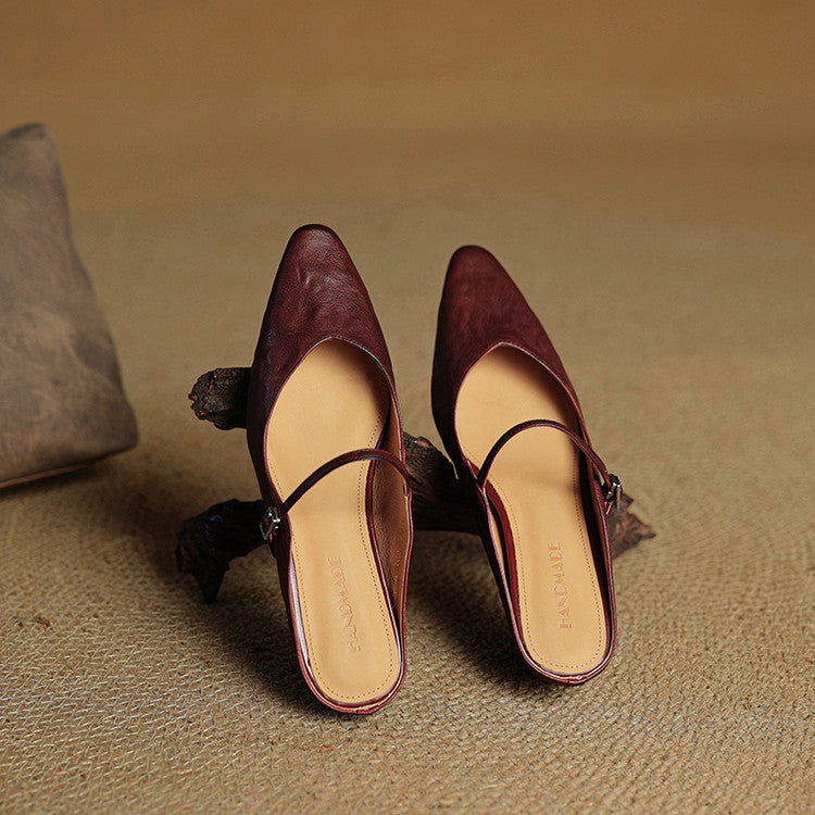 Soleil | Eleganta Slip-On Mules för Sommarglans