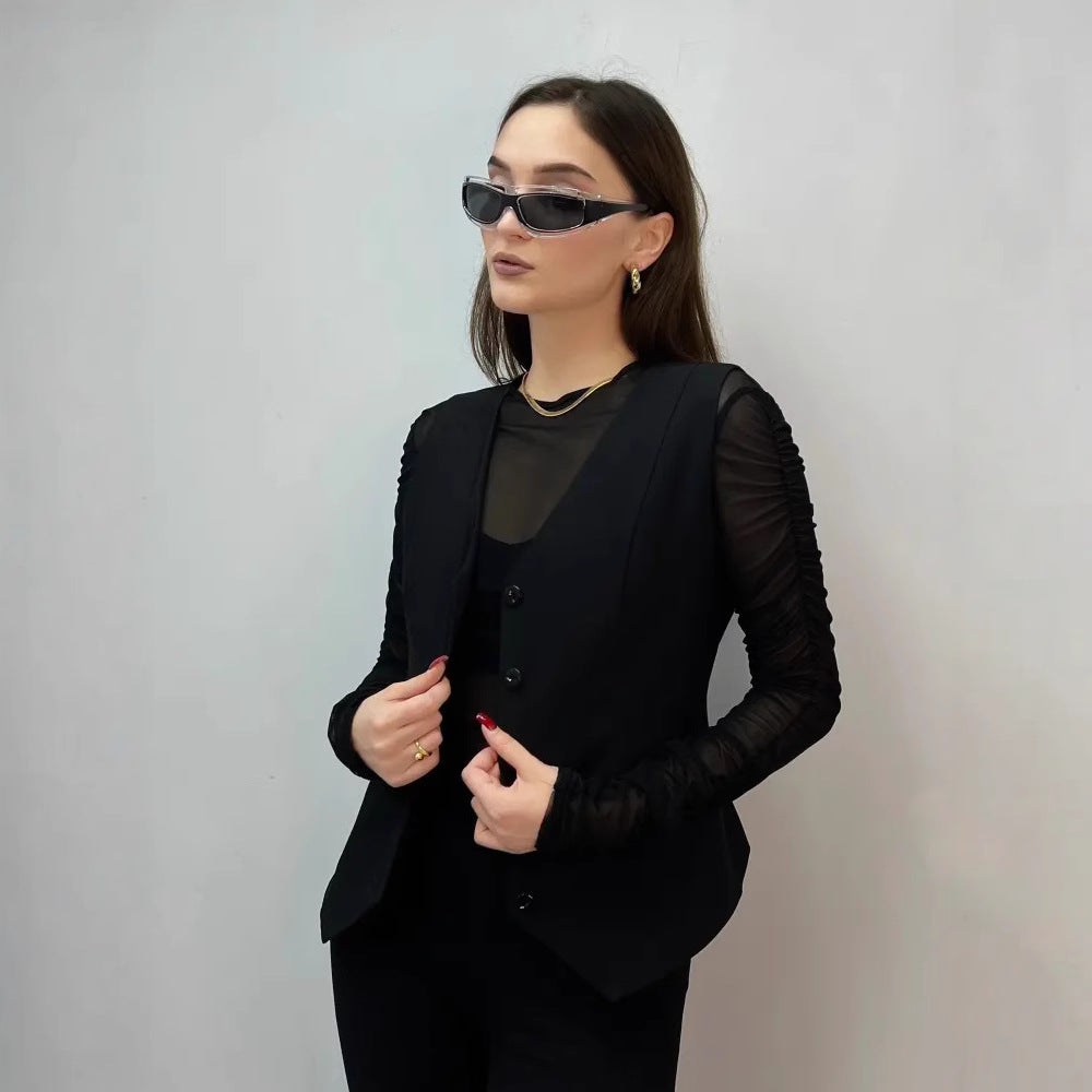 Elegant ärmlöst klänning för stilmedvetna kvinnor