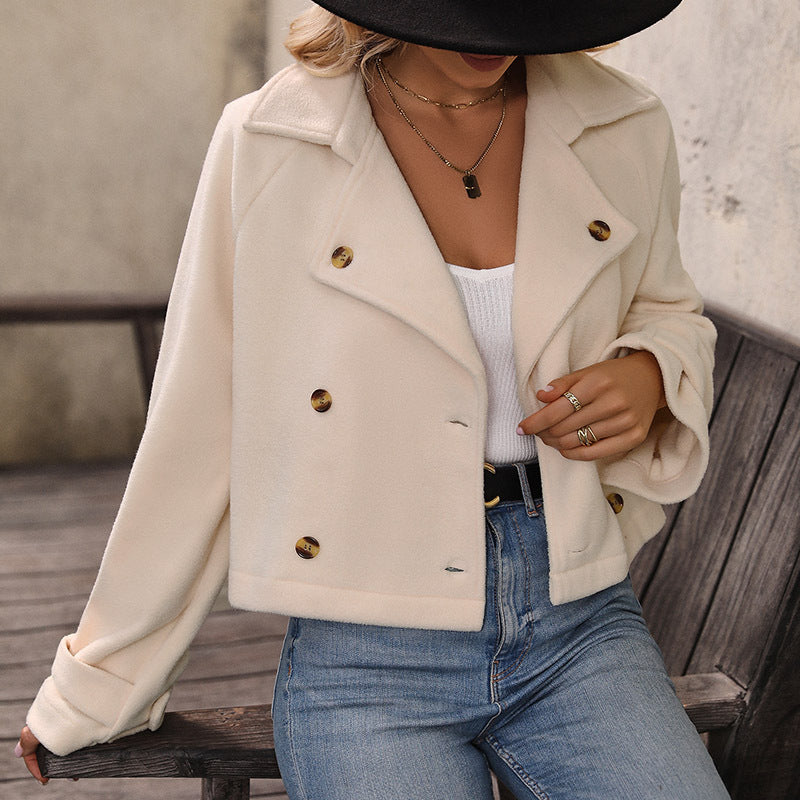 Elegant cropped Blazerjakke til kvinder med klassisk stil