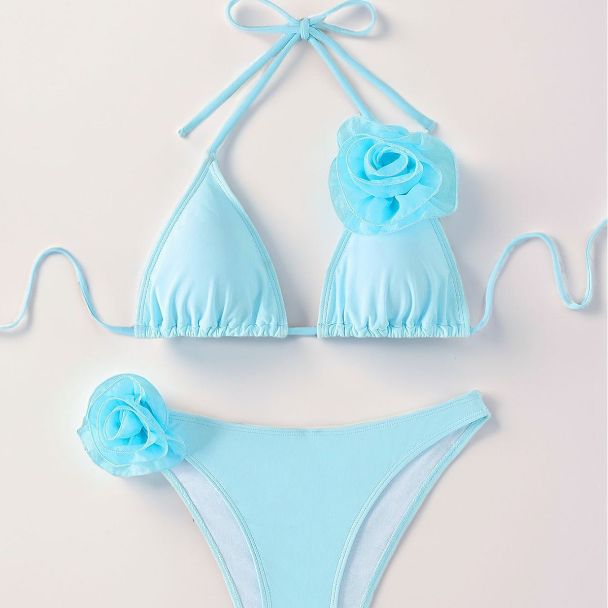 Blomstrande Bikini med stilren design