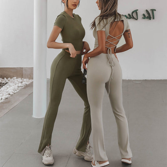Trendigt Crop-Top med Sporty Silhuet