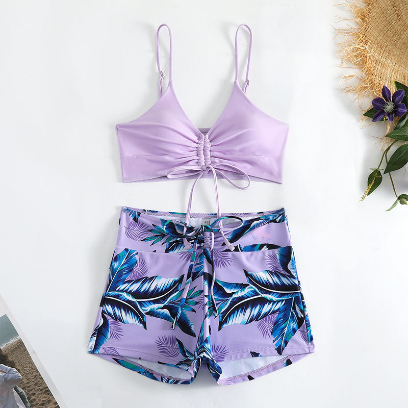 Blomstrande Bikini-Set för Stilsäkra Kvinnor