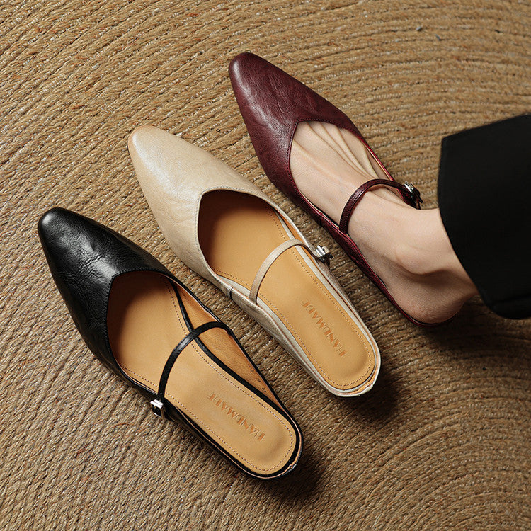 Soleil | Eleganta Slip-On Mules för Sommarglans