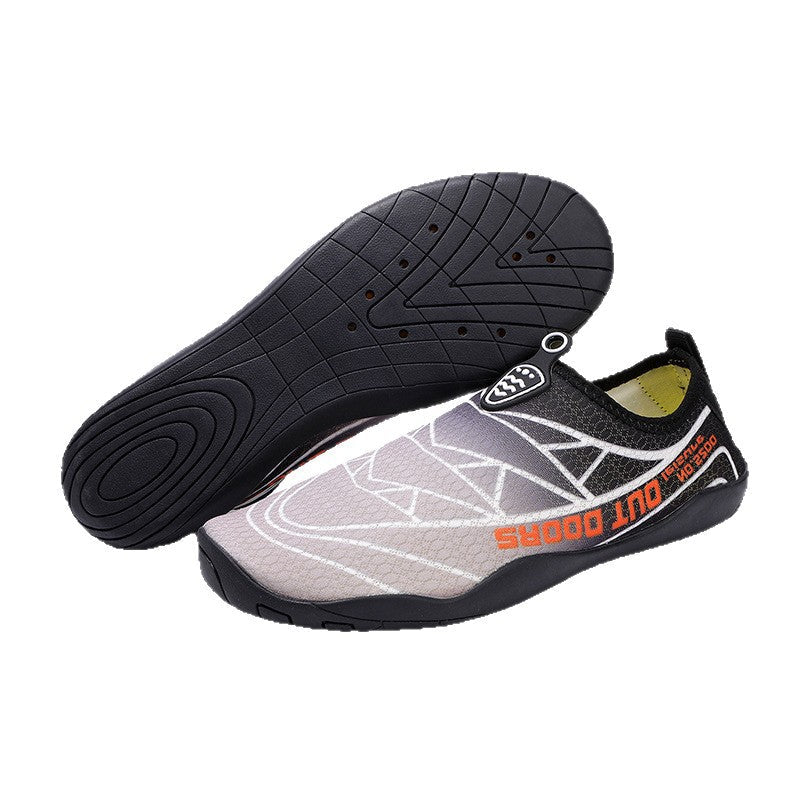 Kvinnors Vattensport Sneakers med Flexibelt Material och Greppvänlig Sula