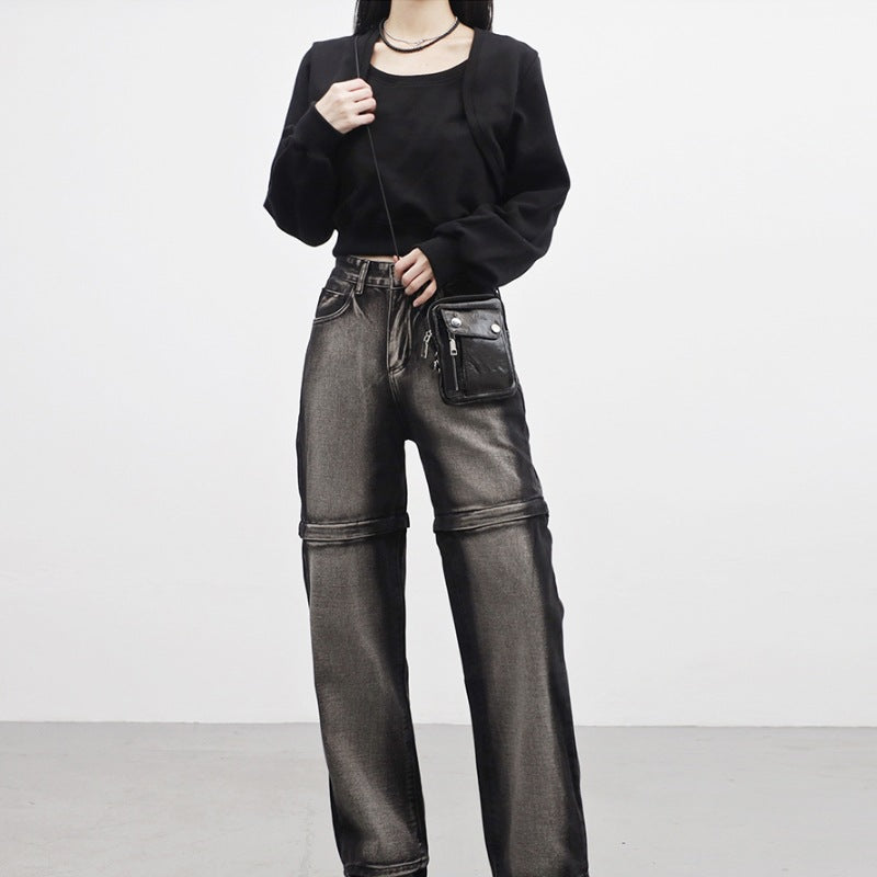 Moderne cropped Sweatjacke til kvinder fra TrendLounge