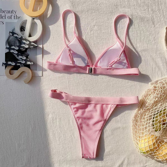 Feminint Badmode Set - Soliga Stunder