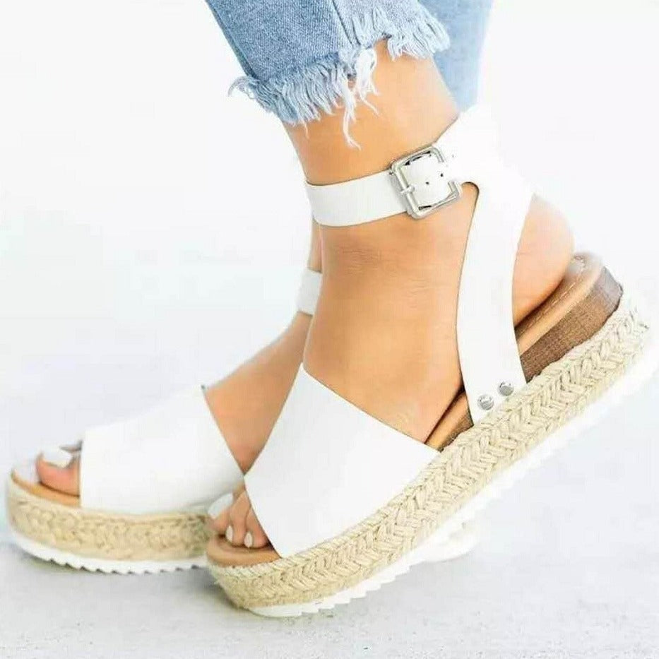 Elysia | Eleganta Keilklack Sandaler för Sommardagar