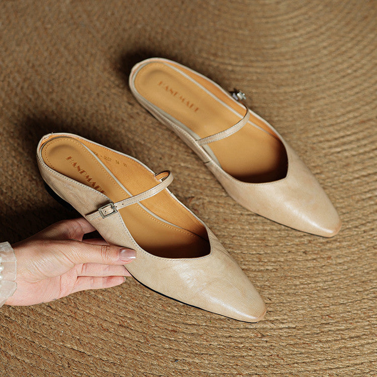 Soleil | Eleganta Slip-On Mules för Sommarglans