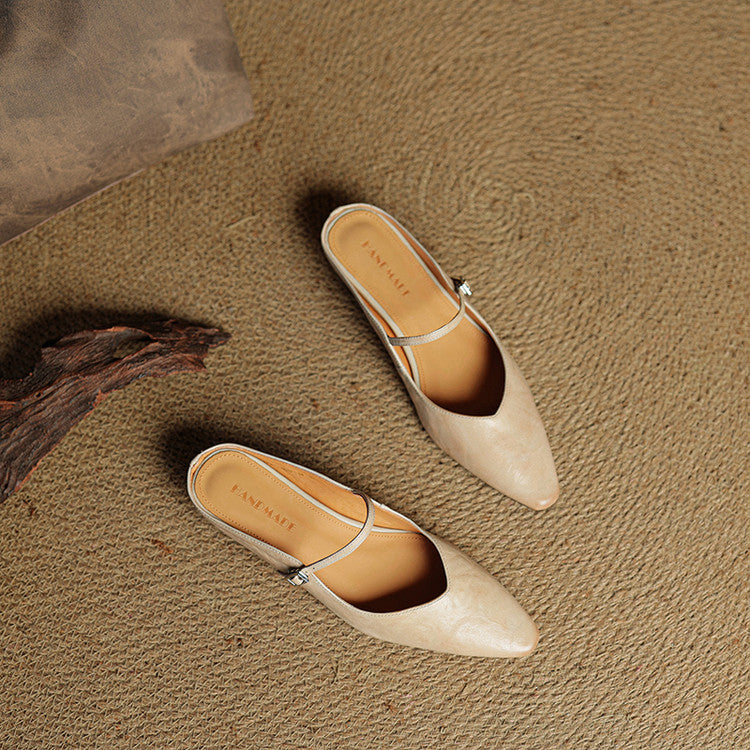 Soleil | Eleganta Slip-On Mules för Sommarglans