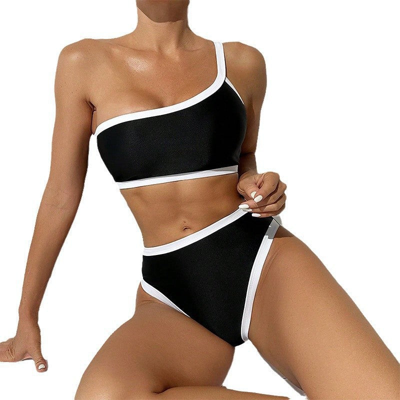 Asymmetrisk Bikiniset för Trendiga Dagar