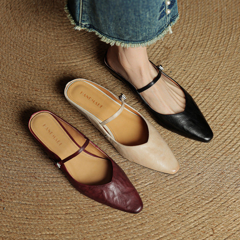 Soleil | Eleganta Slip-On Mules för Sommarglans
