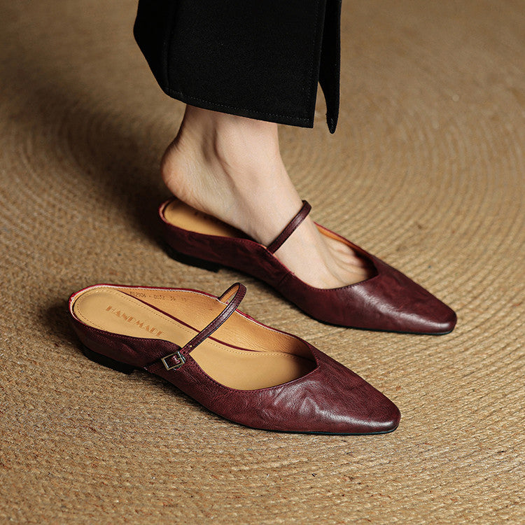 Soleil | Eleganta Slip-On Mules för Sommarglans