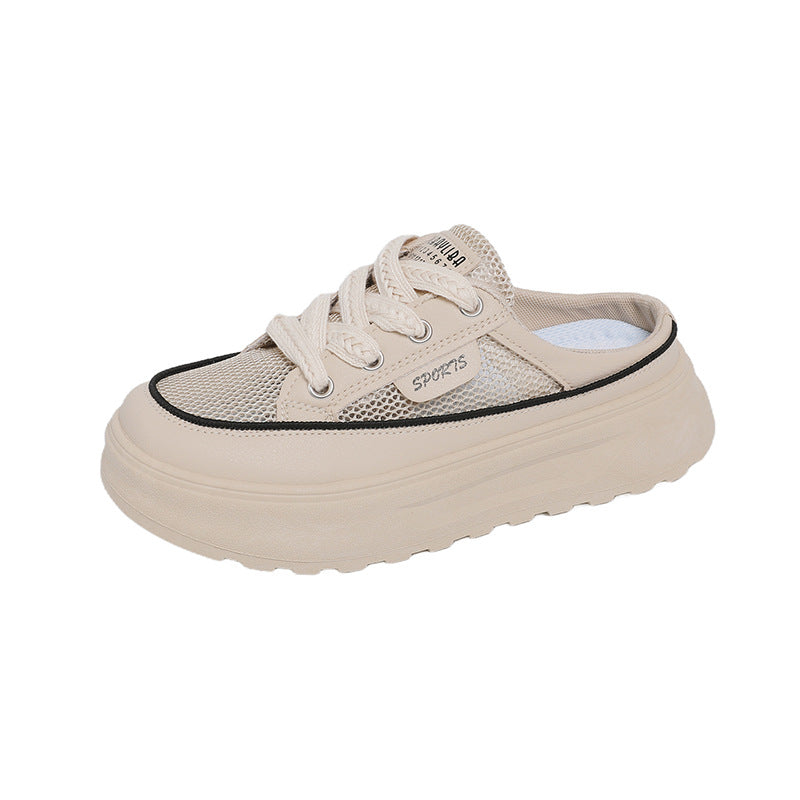Stilrena Sneakers för Damer med Andningsbar Mesh och Greppvänlig Sula