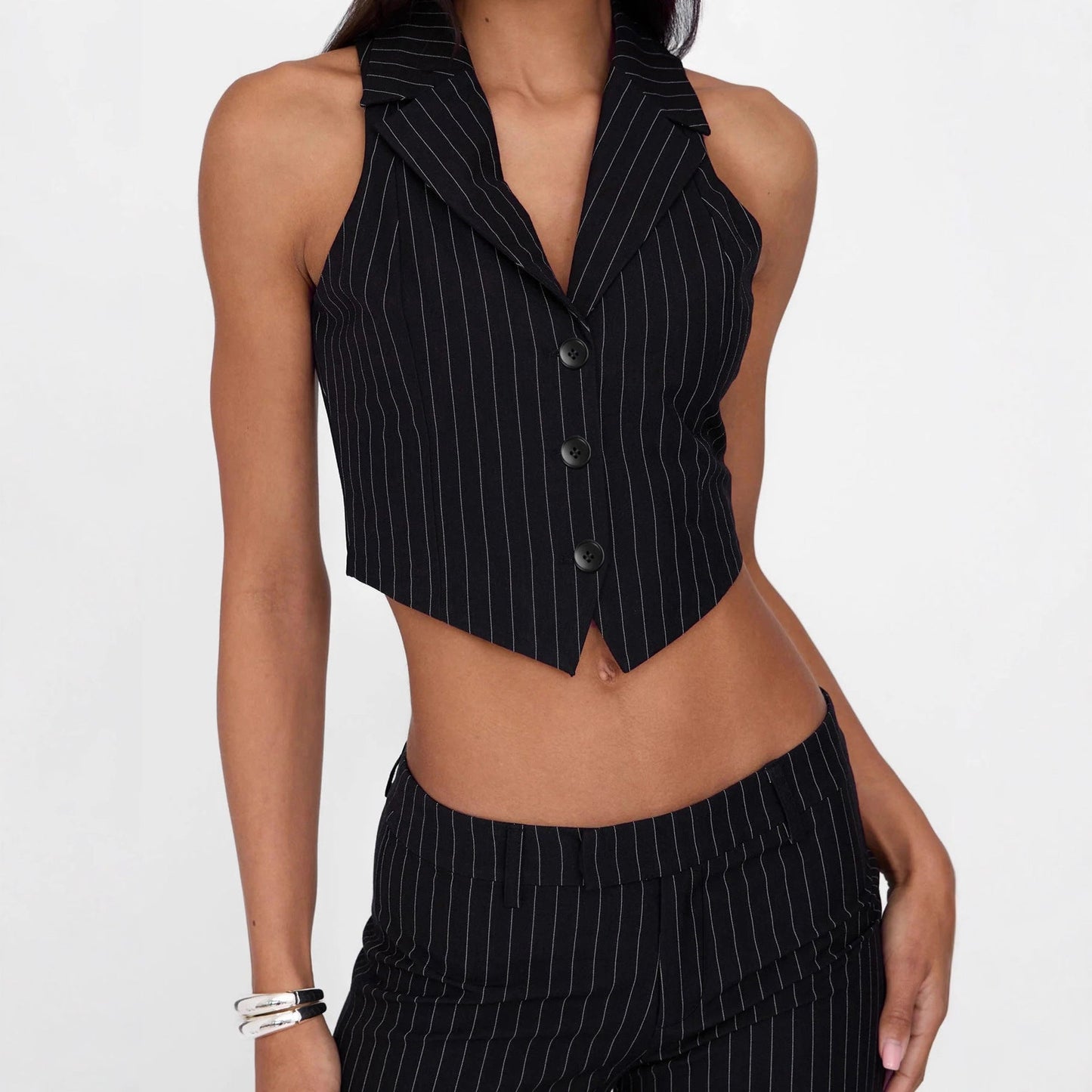 Stilrent Bustier med Eleganta Detaljer