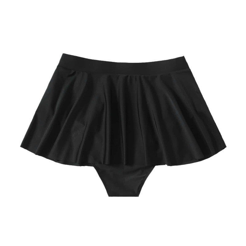 Stilfull Baderock med Inbyggd Bikini underdel
