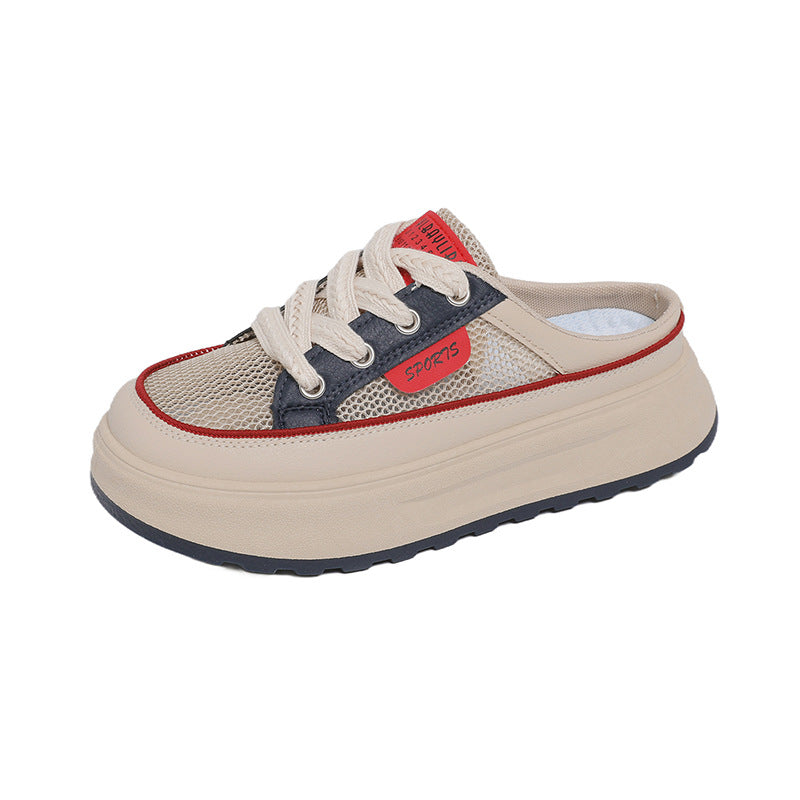 Stilrena Sneakers för Damer med Andningsbar Mesh och Greppvänlig Sula