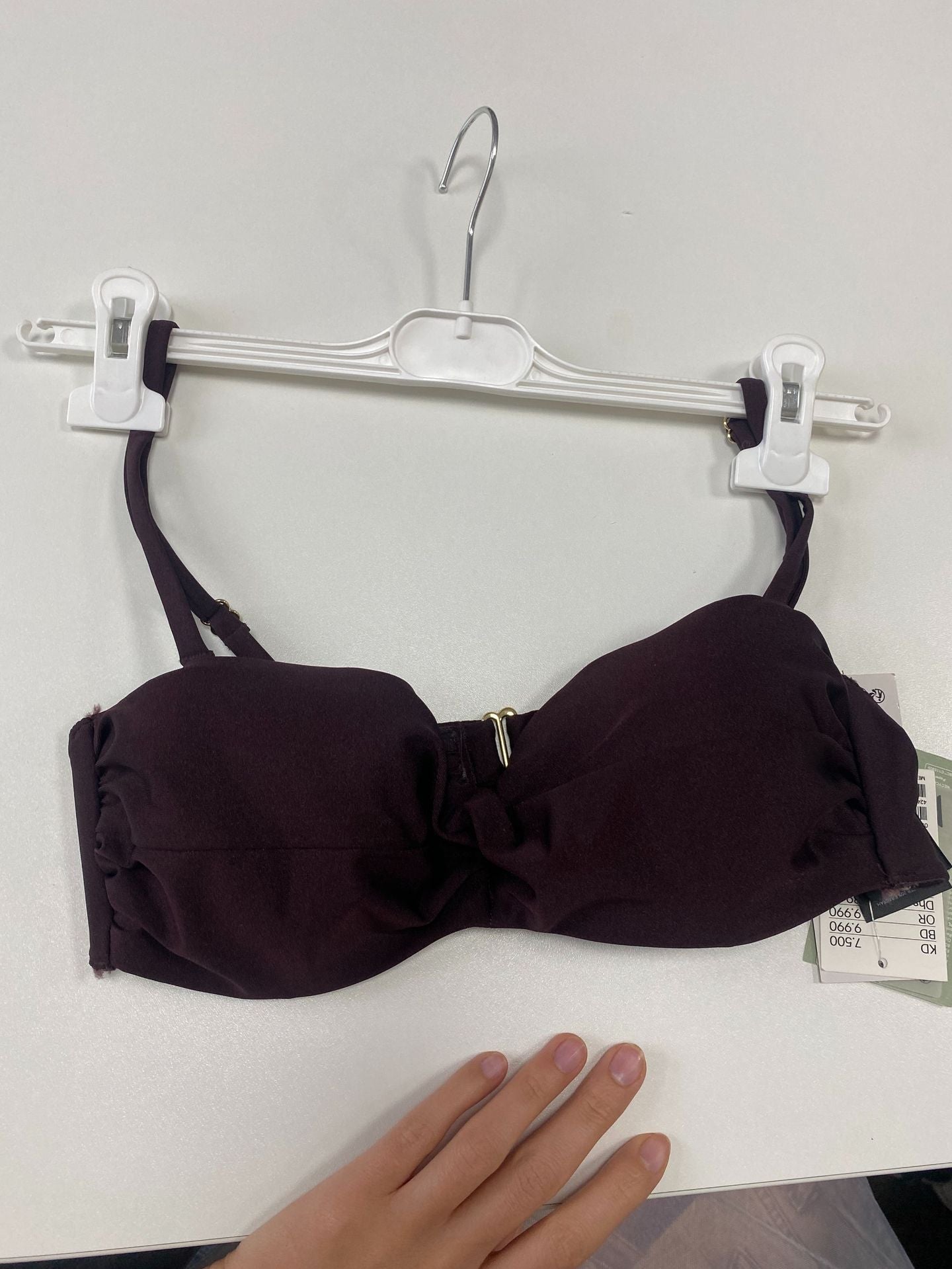 Feminint Bandeau-Bikiniöverdel för Soliga Dagar