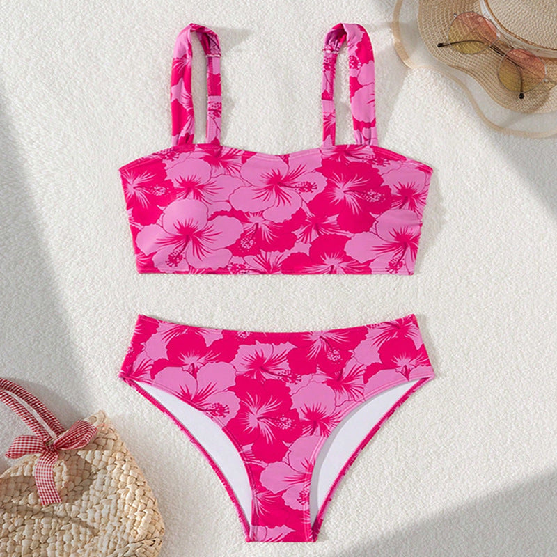 Blomstrande Bikini-Set för en Strålande Sommar