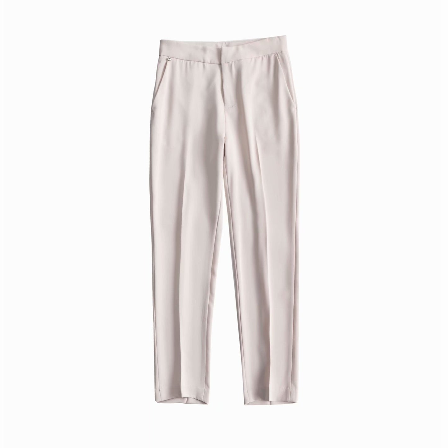 Kvindernes stilfulde Chino-Bukser med justerbar talje