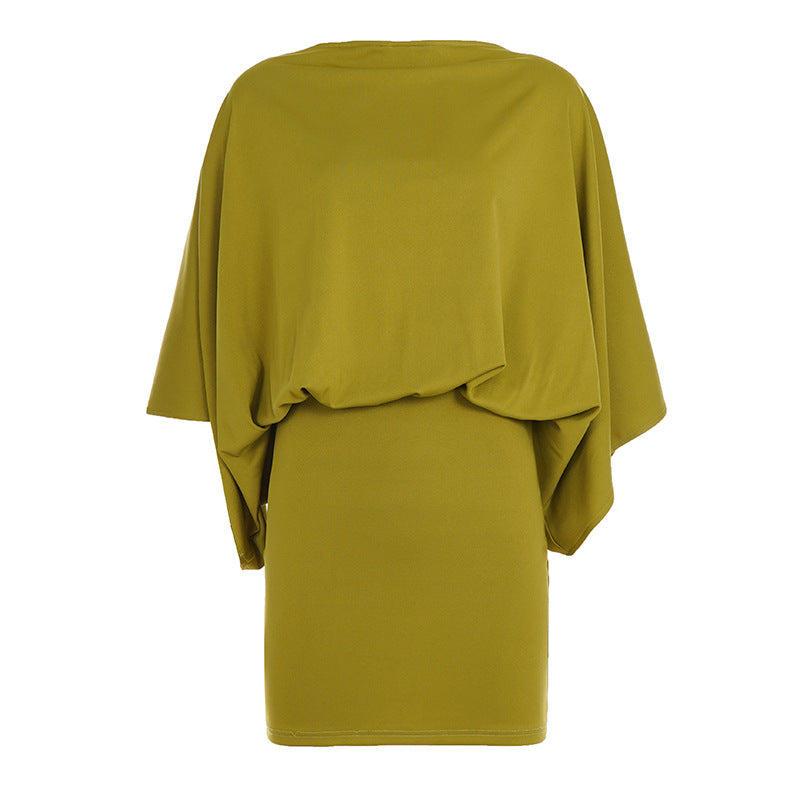 Asymmetrisk Tunika med Fina Draperingar