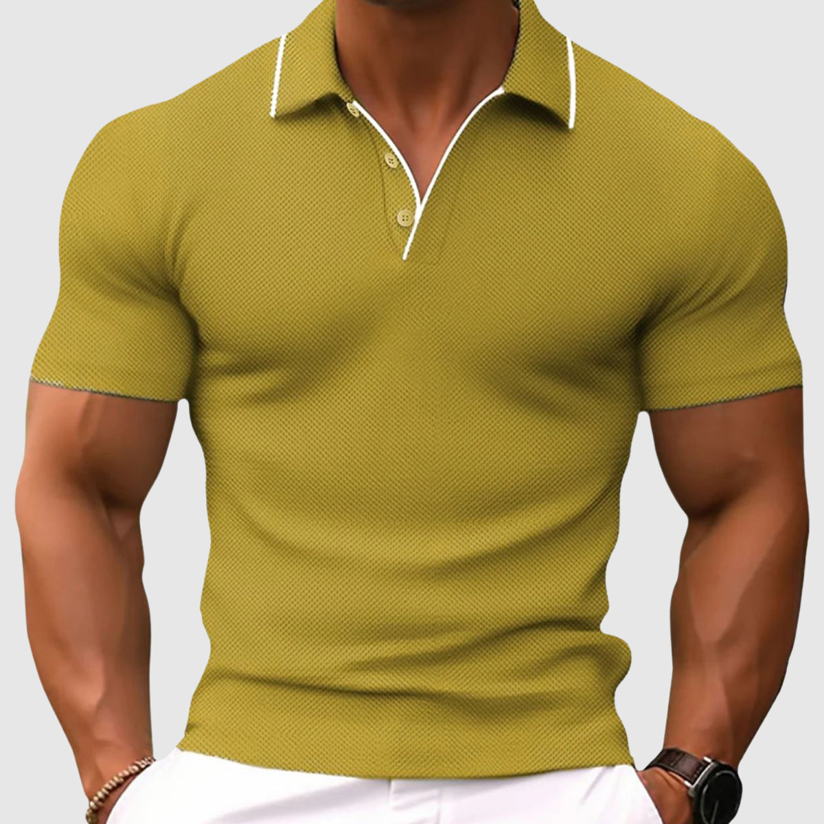 Noble Look | Stilrent Polo för den Moderna Mannen