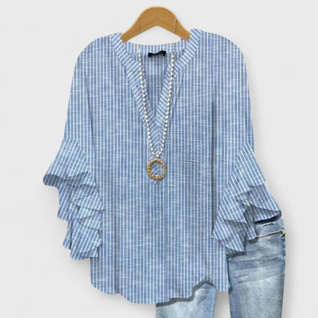 Lätt och Elegant Blus för Dam