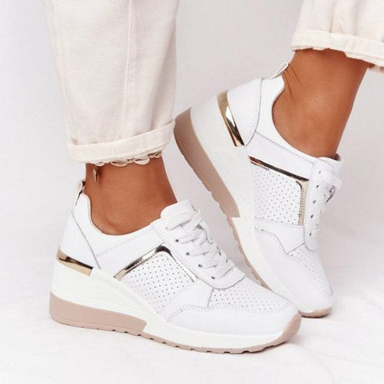 Elegante Platform Sneakers til Den Stilbevidste Kvinde