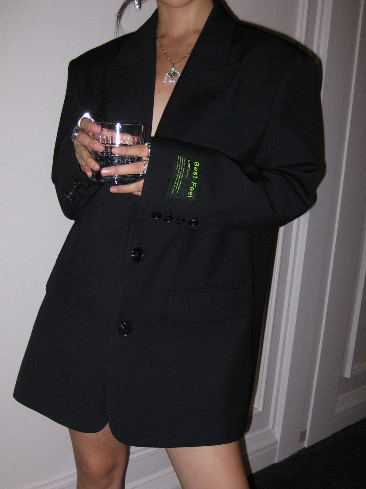 Sofistikerad Oversized Blazer för Moderna Stilar