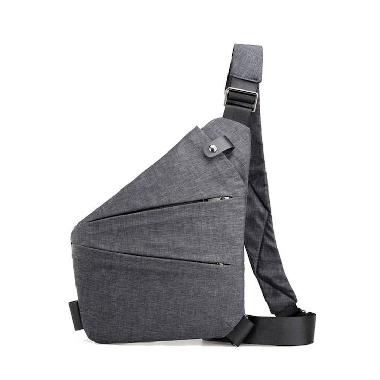 Sikkerhedsfokuseret Messenger Taske med Stil