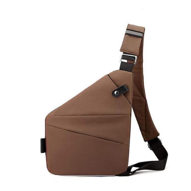 Sikkerhedsfokuseret Messenger Taske med Stil
