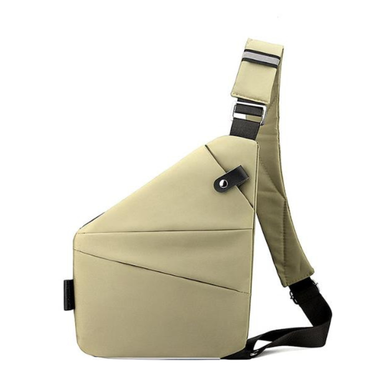 Sikkerhedsfokuseret Messenger Taske med Stil