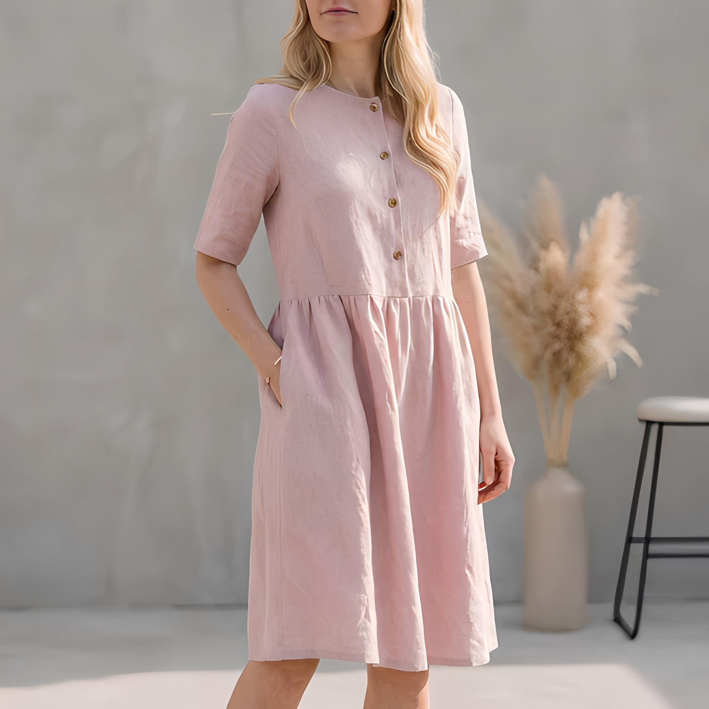 Sivana - Elegant och luftigt sommarklänning för kvinnor