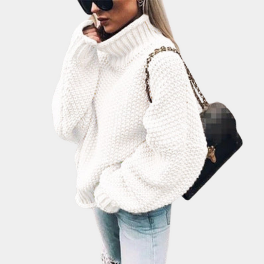 Evelina | Oversize-rullkrage för kalla dagar