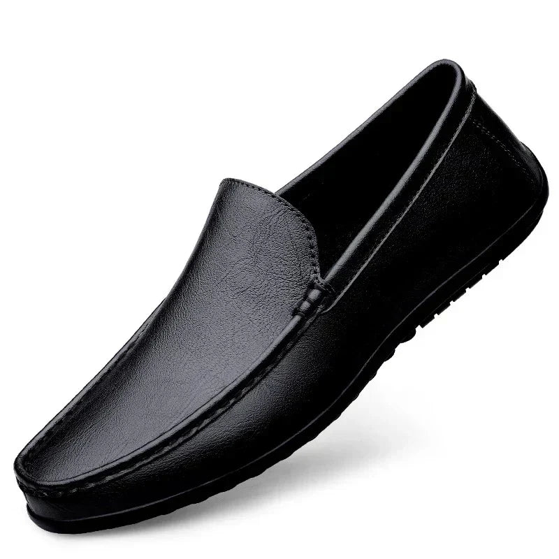 Sublime Læderslippers til Stilfulde Øjeblikke