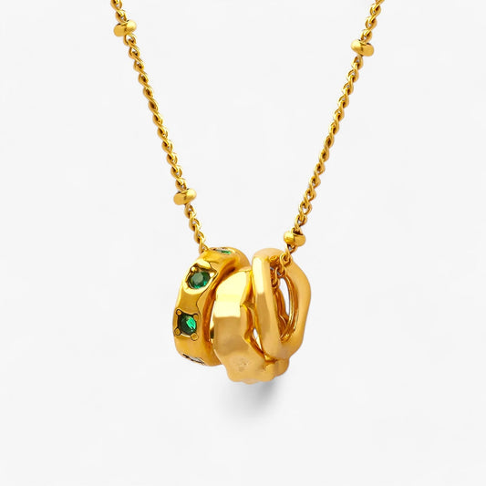 Elegant Zirkon Halskæde – Tidløs Stil & Vandafvisende