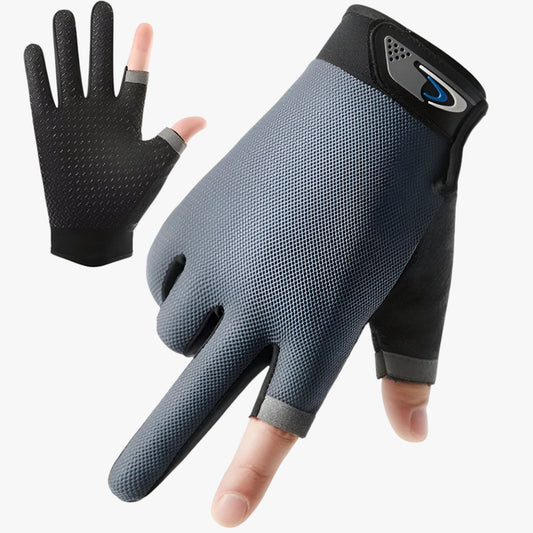 Skridsikre Fiskerihandsker med Åndbart Design og Frihed