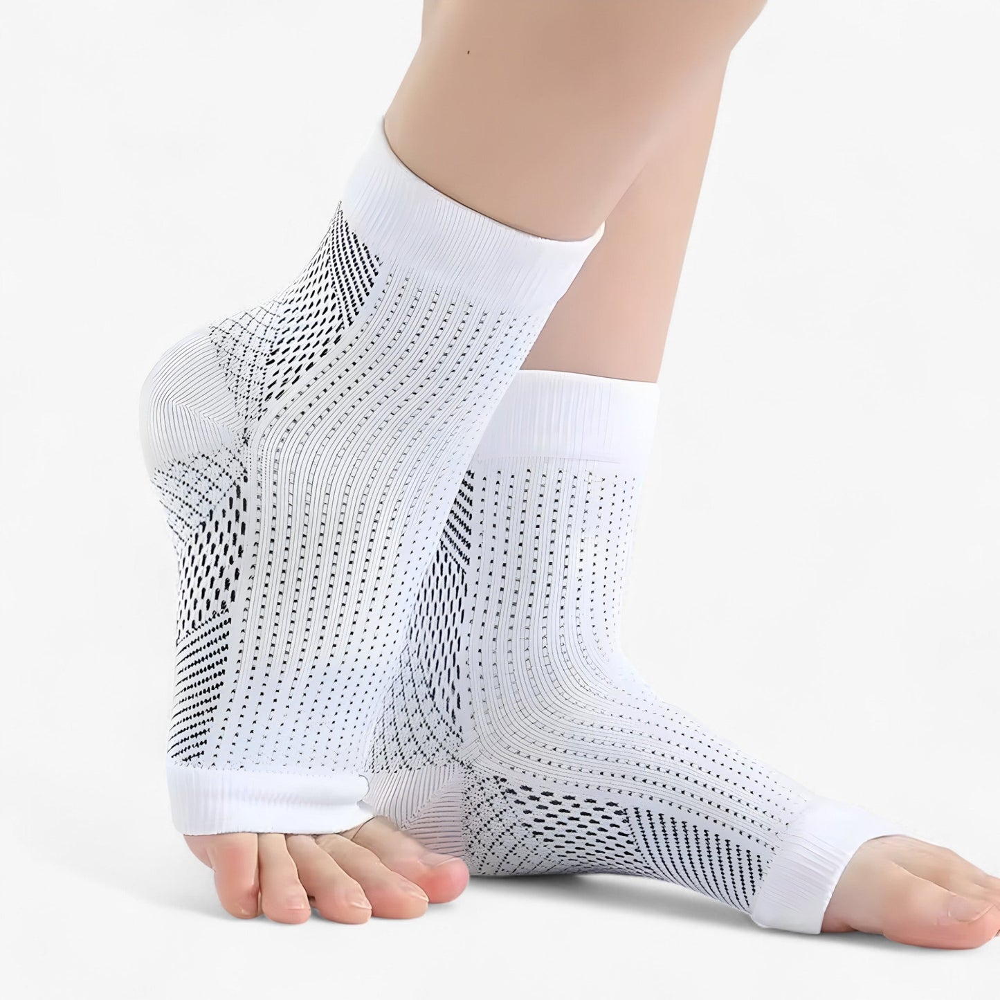 Komfortsokker med Kompression - Støtter og Lindrer Dine Fødder
