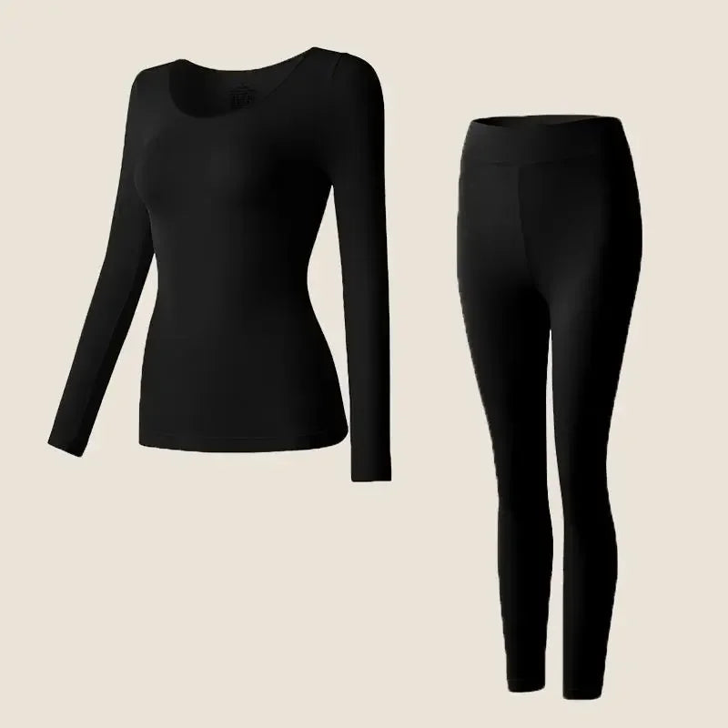 Set med Termiska Underkläder | Långärmad Tröja och Leggings
