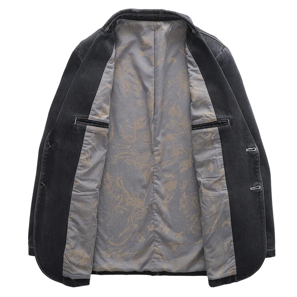 Diego casual-jeansblazer – herre