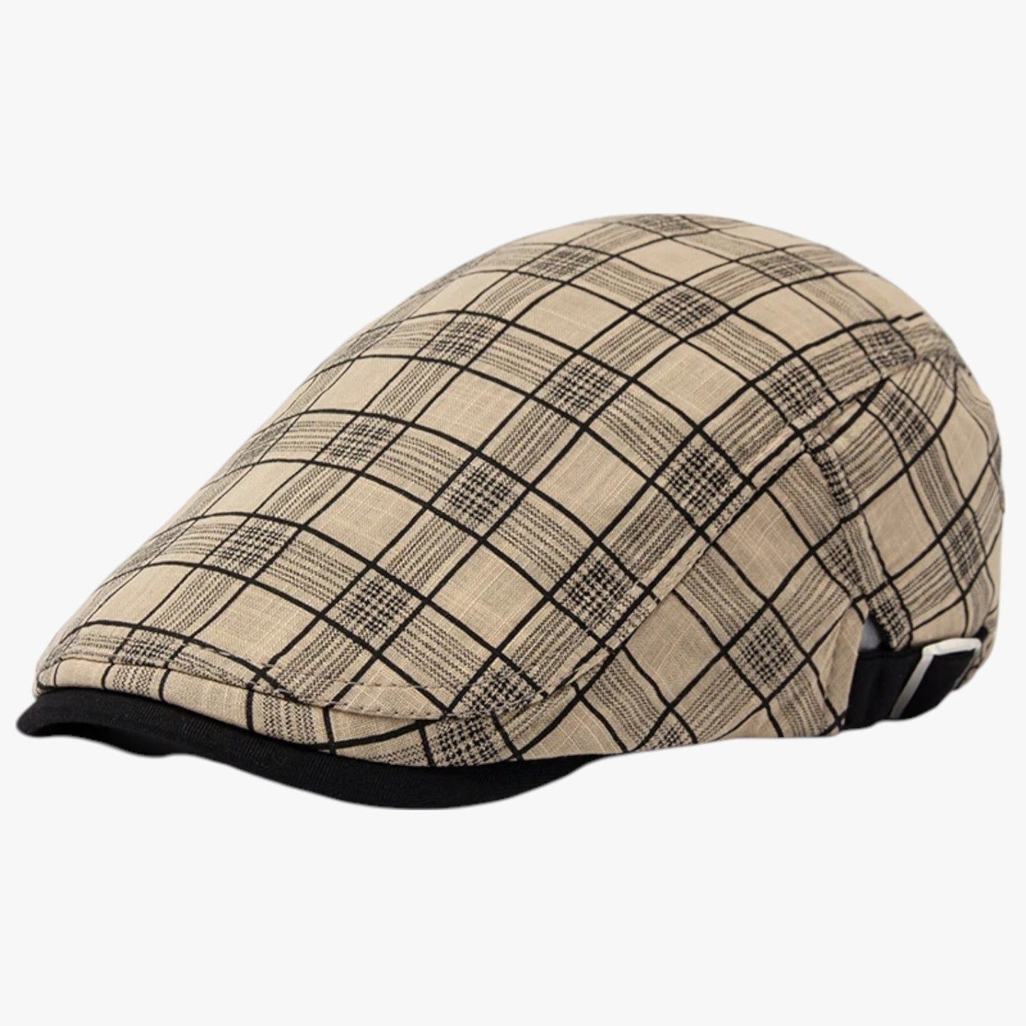 Åndbar Sommerhat i Bomuld og Hør – Vintage Stil