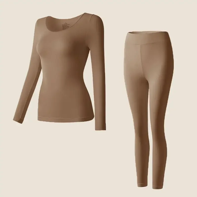 Set med Termiska Underkläder | Långärmad Tröja och Leggings